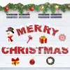 Ímãs de Natal Populares Transfronteiriços Decoração de Natal Externa Interna Porta de Garagem Geladeira Carro Adesivos Magnéticos de PVC