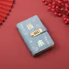 Cartera Billetera con Pinza para Billetes Bloqueada por Contraseña, Gran Capacidad para Guardar Efectivo, Libreta para Guardar Dinero, Bolsa de Almacenamiento, Colección 2025 Nuevo Modelo