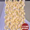 Trepadeiras Simuladas de Flor de Cerejeira para Sala de Estar, Casa, Escritório, Decoração de Casamento, Flores Artificiais Enroladas em Tubos, Trepadeiras Plásticas Atacado