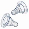 Chupón Universal Estándar Listo para Usar de Silicona de Grado Alimenticio para Recién Nacido, Chupón de Leche Materna con Sensación Real, Anticolicos