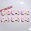 Acessórios de Plástico Acessórios DIY Materiais Artesanais Decorações para Sapatos Adesivos para Copo de Água Cola Cremosa Acessórios de Cabelo Patches para Chapéu Gravata Borboleta Maçã