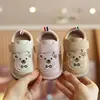 Nuevos zapatos de primavera y otoño para bebés y niños pequeños de 0 a 1 año y medio, zapatos infantiles de dibujos animados con suelas blandas y características antideslizantes, zapatos que chirrían para niñas