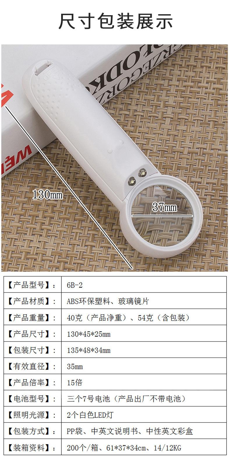 手持式放大镜