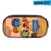 Caixa de Lápis para Jogo Blox Fruits Nova Produto Transfronteiriço 3D Bolsa de Camada Única Estojo de Lápis de Poliéster Bolsa de Material Escolar