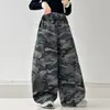 Pantalones Camuflaje para Niñas Primavera y Otoño Casual Niños Medianos y Grandes Estilo Retro Americano Pantalones de Pierna Ancha Pantalones Cargo Scimitar para Niños Estilo 2026