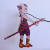 Juguetes de Marionetas de Sombra Muñecos de Madera DIY Personajes de Sun Wukong Viaje al Oeste Tres Reinos Souvenirs de Viaje de Xi'an