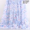 Tela de gasa georgette estampada 75D estilo bohemio para puesto de arena vestido de verano con falda amplia vestido maxi súper etéreo
