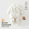 Mono Acolchado de Invierno para Bebé Engrosado 60g Ropa Caliente de Algodón Otoño Invierno Para Recién Nacidos Para Salir Ropa de Algodón Pelele para Bebé