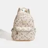 Luxe&Kitty2026 Nueva Bolsa para Gato Estampado de Dibujos Animados Estilo Coreano Moda Mochila de Gran Capacidad Hello Kitty Tamaño Pequeño