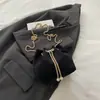 Bolso Pequeño de Moda Estampado de Leopardo para Mujer 2026 Otoño/Invierno Nuevo Bolso de Cubo de Mano Bolso Cruzado de Cadena Retro Elegante Casual