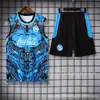 2526 Conjunto de Traje de Entrenamiento de Chaleco para Adultos Nuevos Uniforme del Equipo de Fútbol Napoli Inter de Milán Brasil Miami