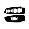 Adequado para Carro Accord Décima Geração 18-21 Modificação de Interior Adesivo Decorativo Painel Frontal da Janela Preto Piano