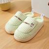 Pantuflas de Algodón Jialiya para Mujer, Pantuflas de Hogar de Invierno para Pareja, Cálidas, Antideslizantes, de Felpa, Pantuflas de Algodón de Tacto Suave para Hombre