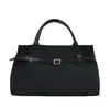 Bolso de mano para mujer, bolso de hombro simple retro de gran capacidad para dama, bolso tote versátil para el trabajo, directo de fábrica