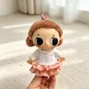 Solo Ropa de Muñeca Adecuada para Muñecas Nyota Little Moments Serie 15cm Ropa de Muñeca de Repuesto Falda de Encaje de Burbuja Corazón Dulce Rosa