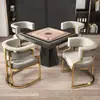 Silla de Comedor, Silla de Té de Lujo Ligero de Gama Alta para Reuniones y Recepciones, Silla para Salón de Uñas, Silla para Salón de Belleza, Silla de Mahjong, Sillón de Oficina de Ventas, Silla de Maquillaje
