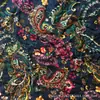 Oferta especial tela impresa de algodón y lino estilo étnico estampado de anacardo tela bohemia chaqueta acolchada de algodón Mantel para Barra de Almohadas falda de lino