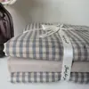 Conjunto de quatro peças em gaze de grau A, seguro para bebês, com uma gaze dupla camada aerada, ultrassuave e com design estampado