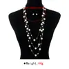 Juego de Collares Gargantilla Corta Versátiles de Perlas Artificiales para Bodas Transfronterizas, Juego de Collares Gargantilla Exagerados y Elegantes, Exquisitos Accesorios de Banquete