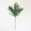 Ramas de Pino de Norfolk Artificiales Transfronterizas de Amazon con Piñas Pe Goma Suave Ramas de Pino Navideñas Planta de Pino Artificial