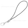 FONTE Venda por atacado 12mm lagosta fivela cor telefone móvel corda diy joias acessórios cordão corda preta brinquedo sling