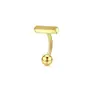 Em Estoque Amazon Aliexpress Mais Vendido Aço Inoxidável Argola de Umbigo Europeu e Americano Zircônia Piercing de Umbigo Piercing de Coração Joias