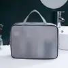 Bolsa de almacenamiento de malla con clip de EVA para lavar maquillaje, gran capacidad, impermeable, multi-especificación, bolsa de almacenamiento para viajes de negocios