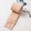 Leggings Transfronteiriços, Leggings de Veludo Plus de Nove Pontos Sem Pé, Meias-Calças de Veludo Plus para Outono e Inverno, Meia-Calça de Veludo Pérola com Pé