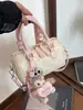Dropshipping Transfronterizo Bolso Boston de Cuero Genuino Repujado para Mujer Nuevo Modelo 2026 Bolso de Hombro Bolso de Mano Bolso Cruzado