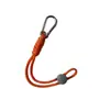 Hebilla para Mochila en Forma de D de Aleación de Zinc con Cordón de Paracord Trenzado Gancho de Hebilla de Resorte para Muñeca Multifuncional Llavero EDC Portátil Anti-Pérdida