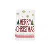 Paño de cocina navideño transfronterizo europeo y americano gofrado navideño de cocina absorbente paño de té multifuncional paño de limpieza para lavar platos