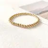 Nueva oferta especial pulsera de acero inoxidable con cuentas y colgante de cruz transfronteriza, alta calidad para mujer, cuenta redonda, acero de titanio, cordón elástico