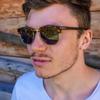 Nuevas gafas de sol retro estilo Hong Kong, gafas de sol de moda de alta gama personalizadas, gafas de sol a prueba de rayos UV, forma cóncava para hombre