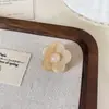 Mini Presilha de Cabelo Acetato Flor Colorida Meio Rabo para Mulheres, Doce Presilha de Garra, Acessório de Cabelo Presilha Tubarão