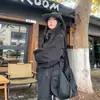 Chaqueta de Primavera y Otoño Estilo Hombre y Mujer Chaqueta Tipo Shell 2026 Nueva Popular Chaqueta para Personas Bajas con Capucha Holgada Versátil Nueva Ropa de Abrigo