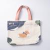 Bolsas Tote de Lona Pequenas Criativas, Bolsas de Algodão Desenho Animado Pintadas à Mão Personalizadas, Sacolas de Presente para Casamento e Aniversário, Personalizáveis