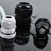 Sachuang M12-M63 Cabezal de Prensaestopas Sellado de Plástico Color Negro y Blanco Se Puede Personalizar con Cabezal Fijo Integrado Cabezal de Cuerda de Plástico