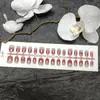 Nuevas Tiras de Uñas Postizas de Alta Venta, Uñas Postizas Coloridas Ojo de Gato Usables, Uñas Postizas Degradadas, Uñas Postizas Usables