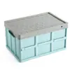 Caja de libros para estudiantes con ruedas caja organizadora de almacenamiento carrito para aula dormitorio caja organizadora maletero de coche caja de camping