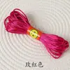 Fio para Nó Chinês Nº 5, Nº 6, Nº 7 Fio Vermelho, Fio para Tecelagem de Pulseira DIY Feito à Mão, Fio para Miçangas, Fio de Jade para Tecelagem