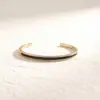 Nueva pulsera especial de acero de titanio de moda europea y americana para mujer, personalidad abierta, temperamento, moda versátil, pulsera para mujer