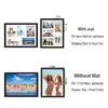 Marco de Fotos Rompecabezas DIY de Malla Múltiple para Parejas de Amazon Transfronterizo con 5 Fotos, Marco de Fotos Conmemorativo para Colgar en la Pared y de Mesa