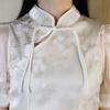 Hengmeihe Classe A Cheongsam Fivela de Prato Botão Borla Cauda Longa Uma Palavra Orelha de Trigo Botão Chinoiserie Acessórios Assimétricos Feitos à Mão