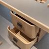 Mesa de centro de madera maciza de lujo ligero de alta gama, estación de té para casa club y uso doméstico, estilo de diseño para sala de estar, estación simple para preparación de té Kung Fu, sala de té de recepción