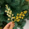 15 lentejuelas fruta decoraciones navideñas regalos navideños decoraciones para árbol de Navidad caja de regalo hecha a mano accesorios DIY