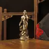 Latão Antigo Quatro Beldades Estátua de Bronze Ornamento de Mesa Antigo Figura Diversa Escultura de Bronze Artesanato Pequeno Item de Bronze Venda por Atacado