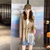 Bolsa para Teléfono Estilo Coreano con Cuello Halter, Bolso Cruzado Hueco de Moda para Mujer, Bolso de Hombro Versátil, Portátil