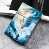 Estuche de Cigarrillos de Moda con Alto Atractivo Estético, Negro Genial Wukong Mítico, 20 Cigarrillos, Gruesos y Delgados, Almacenamiento Personalizado, Regalo de Alta Gama para Hombres