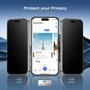 Película Antiespía Extraíble Nano Magnética para iPhone 15Pro Max Lavable Antirroturas Película AG Mate Antirreflejos