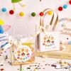 Sacola de presente de formatura/feriado/aniversário escolar, bolsa de mão Advanced Sense para jardim de infância, bolsa de presente transparente fosca, atacado